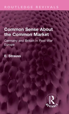 Produktbild von Common Sense About the Common Market