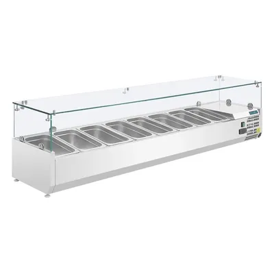 Produktbild von Polar Serie G Aufsatzkühlvitrine für 8x GN1/3