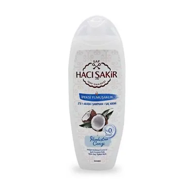 Produktbild von Haci Sakir "Kokosnuss" 2 in 1 Shampoo & Spülung 500ml
