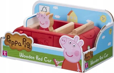 Zdjęcie produktu dla Holzauto Świnka Peppa + figurka