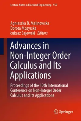Immagine prodotto di Advances in Non-Integer Order Calculus and Its Applications