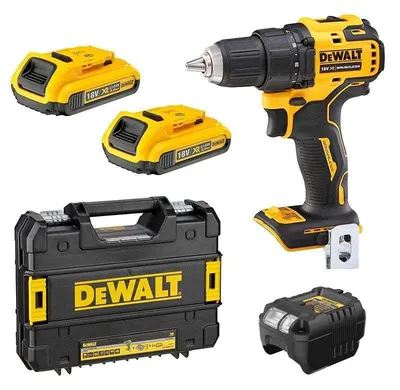 Image de Perceuse-visseuse DEWALT DCD708D2T-QW Brushless avec coffret et 2 batteries 2,0 Ah