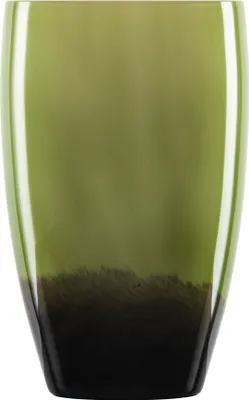 Zdjęcie produktu dla Zwiesel 2 Stück a 1 KAR VASE GROSS SHADOW 290 OLIVE 121582 + Geschenk handmade