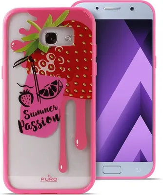Obrázek produktu pro PURO SGGA517SJSBERRYRED, Obal, Samsung, Galaxy A5, 13,2 cm (5.2"), Vícebarevný