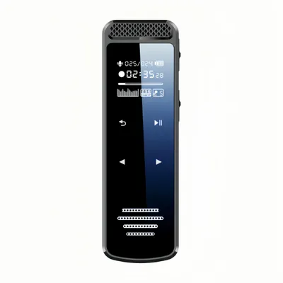 Produktbild von Digitales Diktiergerät - Sprachrekorder - 16 GB - ALAC-Wiedergabe - MP3-Aufnahme - Lautsprecher - Passwortschutz - Touchscreen