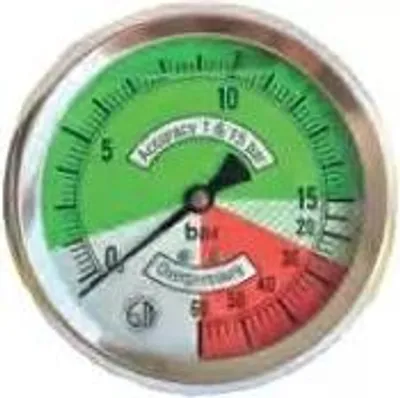 Obrázok produktu pre Tlakomer zadný závit 60 bar fi 63 mm 1/4"