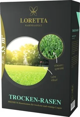 Produktbild von Rasensamen Loretta Trockenrasen 1,1 kg 35 m²