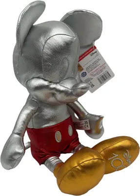 Produktbild von Disney 100 Platinum Mickey Mouse 25 cm Plüschtier Stofftier Kuscheltier