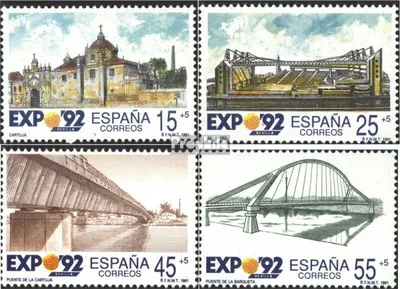 Produktbild von Briefmarken Spanien 1991 Mi 2976-2979 (kompl.Ausg.) postfrisch EXPO92