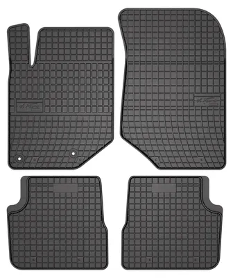 Produktbild von Gummi-Fußmatten für DS 3 Crossback 2018- (Schrägheck) – 4-tlg, Schwarz, passgenau
