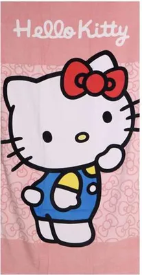 Immagine prodotto di Telo mare Hello Kitty Rosa 70 x 140 cm