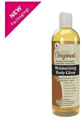 Obrázok produktu pre Africa's Best Ultimate Organics Hydratačný lesk na telo 12 oz
