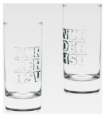 Produktbild von Schnapsglas-Set 2 Stück Relief vom HSV