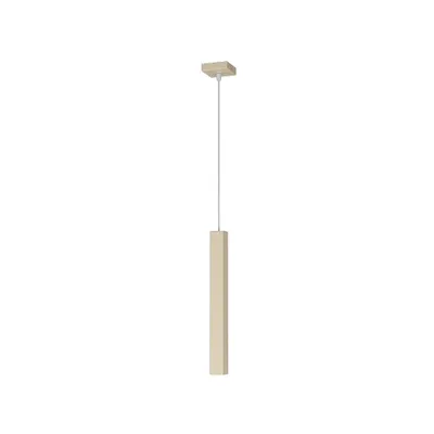 Obrázek produktu pro Závěsné moderní Square Tube Metal Sand 1 Light Gu10
