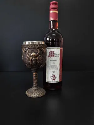 Produktbild von Geschenkset Kelch Odin inklusive Beerenmet - Wikingertrunk
