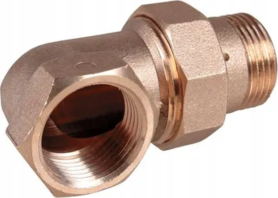 Produktbild von Messing-Winkelverschraubung mit O-Ring 1"