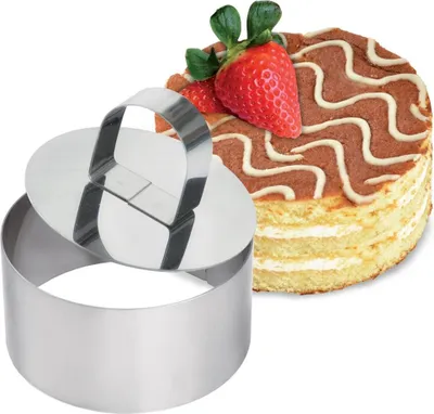 Immagine prodotto di Anello per modellare piatti, dessert, torte, anello, stampo, forma