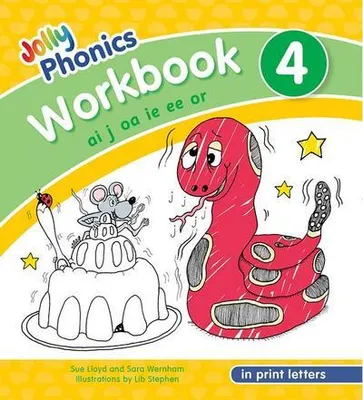 Produktbild von Jolly Phonics Workbook 4