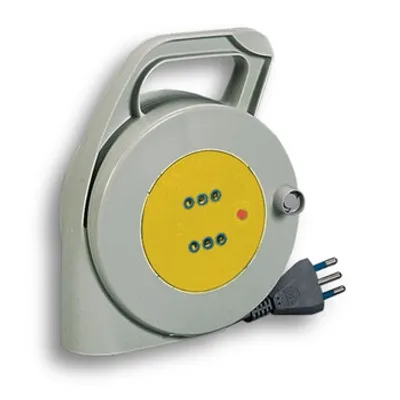 Immagine prodotto di Garanti 01203-G Cavo di prolunga 10 m 2 prese CA Grigio, giallo