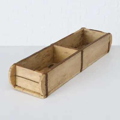 Produktbild von Box Rygge recyceltes Holz hellbraun H.9 cm L,58 cm