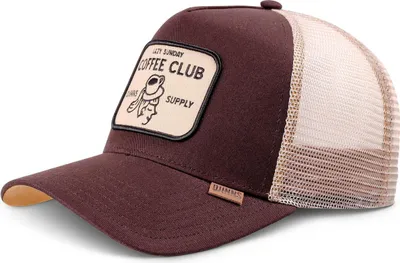 Djinns HFT Cap Coffee Head 1005948 in braun