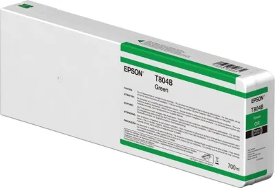 Produktbild von Epson Singlepack Green T804B00 UltraChrome HDX 700ml