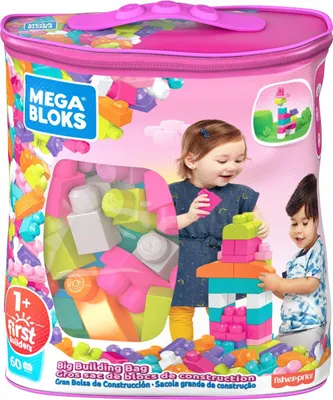 Zdjęcie produktu dla Kolorowa torba na klocki Mega Bloks (60 elementów)