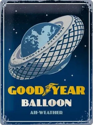 Zdjęcie produktu dla Metalowy Plakat 30 X 40Cm Goodyear