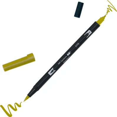 Imagen del producto de Bolígrafo de doble punta Tombow ABT-098ABT, color aguacate (098)