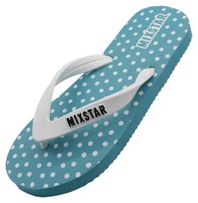 Produktbild von Flip-Flops mit blauen Punkten – für Kinder