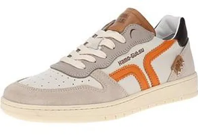 Produktbild von Kamo-Gutsu Campo-048 - Herren Schuhe Sneaker - Beige-Arancio