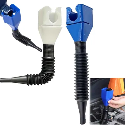 Produktbild von 2er Pack Öltrichter Universal faltbar mit Clip-Verschluss für Auto & Motorrad