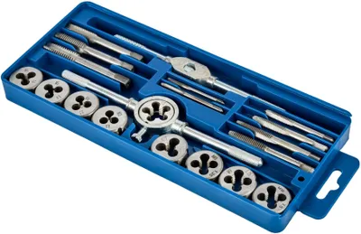 Obrázek produktu pro Sada závitníků a závitových oček Kraft&Dele KD10288, 20 ks