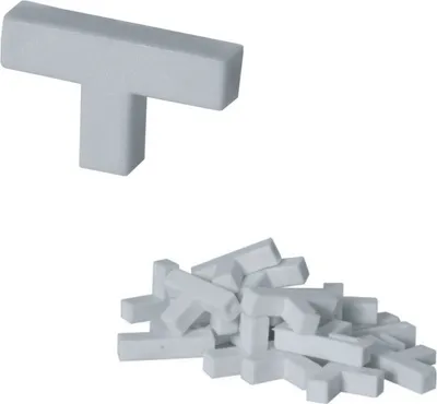 Immagine prodotto di Distanziatore per piastrelle "T" 10 mm 20 pezzi