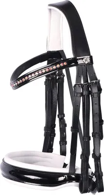 Obrázok produktu pre Harry's Horse Chique Weymouth Trense Čierna, celá čierna