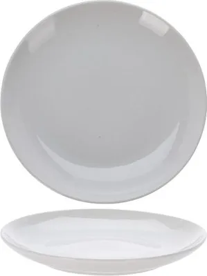 Produktbild von Siaki Collection tiefer Teller, Porzellan, 27x3 cm, weiß
