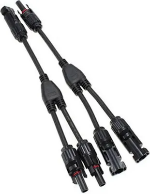 Zdjęcie produktu dla Konektor MC4 złącze równoległe 2+1 para komplet