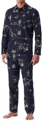 Produktbild von Schiesser Herren Pyjama lang multicolor 1
