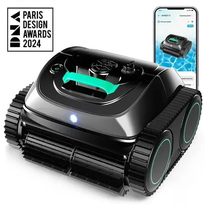 Produktbild von WYBOT WYBOT C1-Plus Kabelloser Poolroboter – 4-in-1 Reinigung für Einbau- &