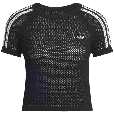 Produktbild von T-Shirt Adidas adidas Camiseta Knitted Crochet Cali für Damen