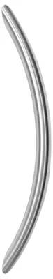 Obrázek produktu pro Rukojeť pro posuvné dveře, průměr 32 mm, rozteč otvorů 500 mm, nerezová ocel 304, povrchová úprava: matná černá (RAL 9005)
