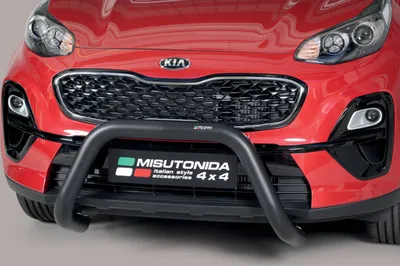 Obrázok produktu pre J&J Automotive | Predné rámy pre Kia Sportage 2016-2021 76mm čierny