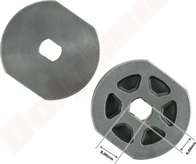 Produktbild von Kettenrad Ersatzteil für Motorsägen, 3/8 Teilung, 6 Zähne, 8mm Bohrung
