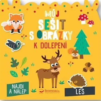 Obrázek produktu pro Můj sešit s obrázky k dolepení - Les