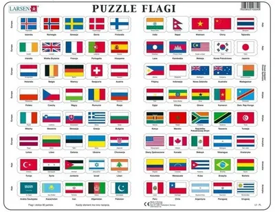 Image de Puzzle des drapeaux