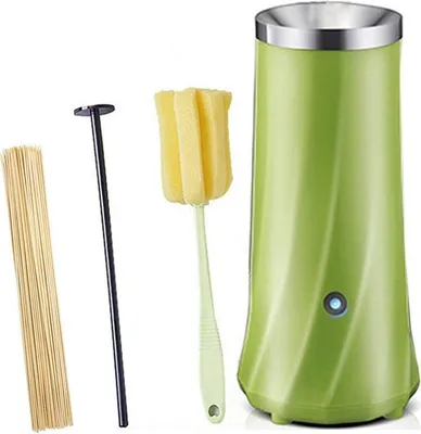 Produktbild von Automatisches Multifunktional Egg Roll Maker Single Tube Elektrokessel Omelette Master Sausage Machine Frühstück Werkzeug grün