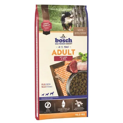 Obrázek produktu pro Bosch Adult Lamm & Reis - 15 Kg