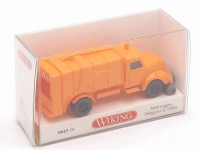 Produktbild von Wiking 064301 Magirus S 3500 Müllwagen Kommunal 1:87 in