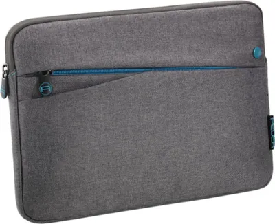 Produktbild von PEDEA Tablet Tasche 12–13", Hülle für iPad Pro, Sleeve mit Zubehörfach, grau