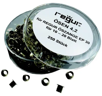 Produktbild von Dr. Gold REGURÖsen Länge 4.2mm messing PA 250St